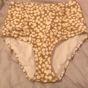 Brand new aerie high waist bikini bottoms